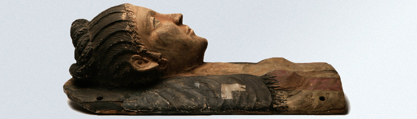 Photograph of Egyptian sarcophagus