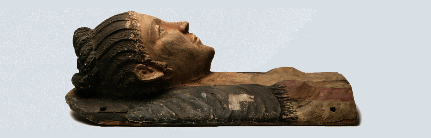 Photograph of Egyptian sarcophagus